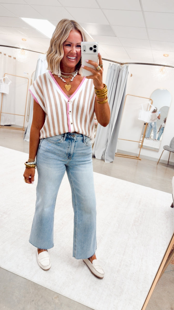 The Pink Harbor Top
