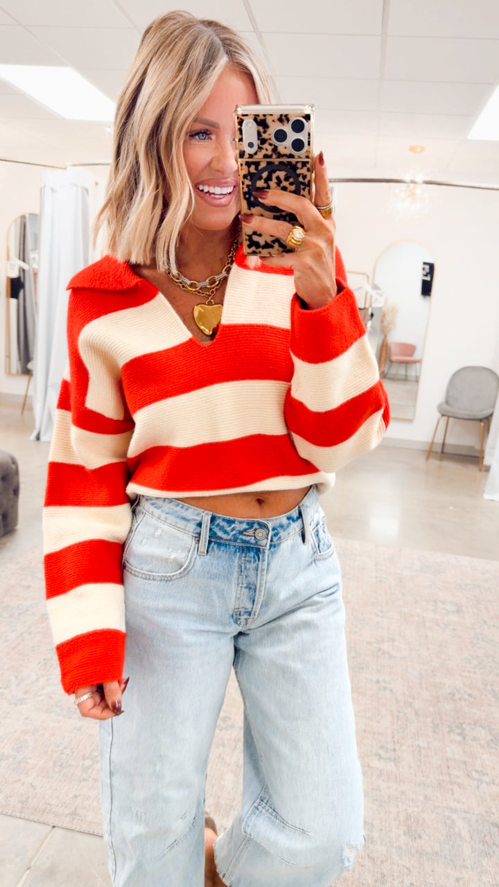 Peppermint Cozy Sweater