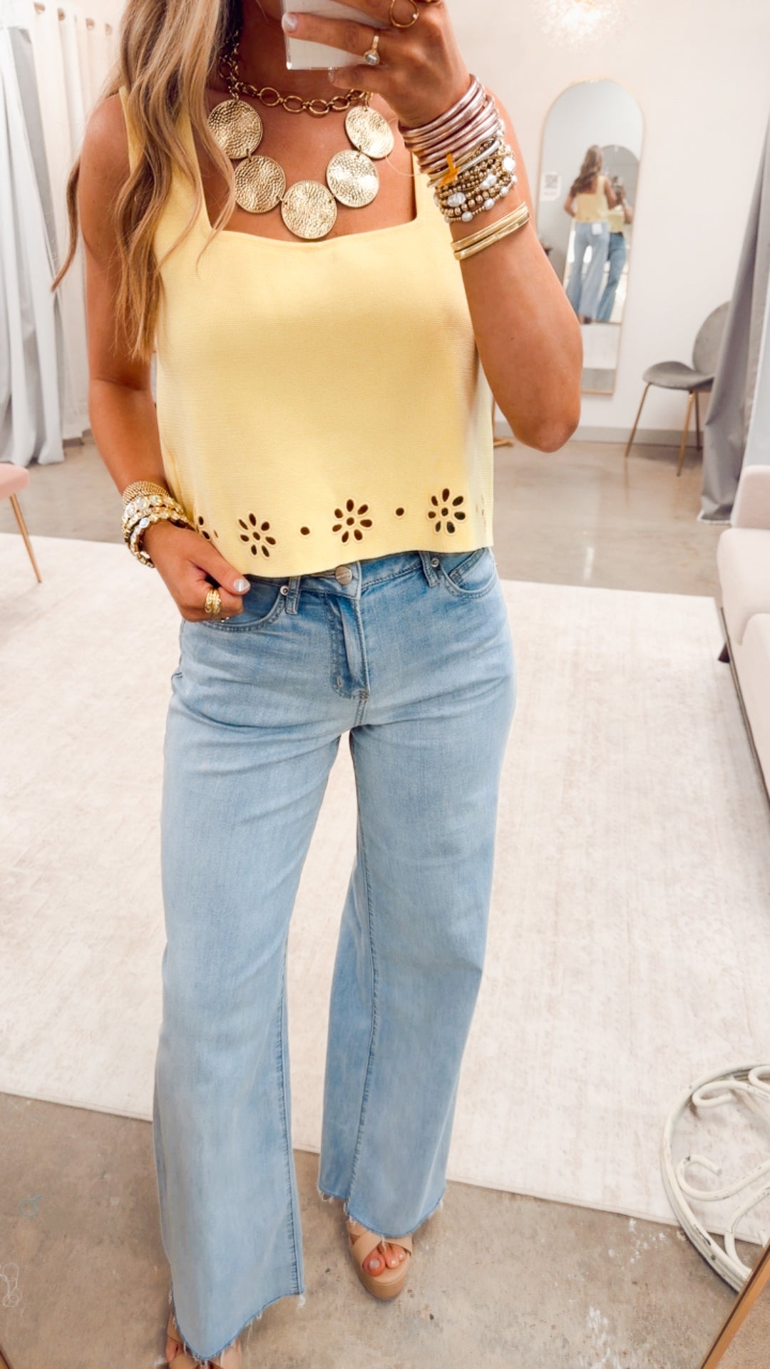 The Lemon Glow Tank