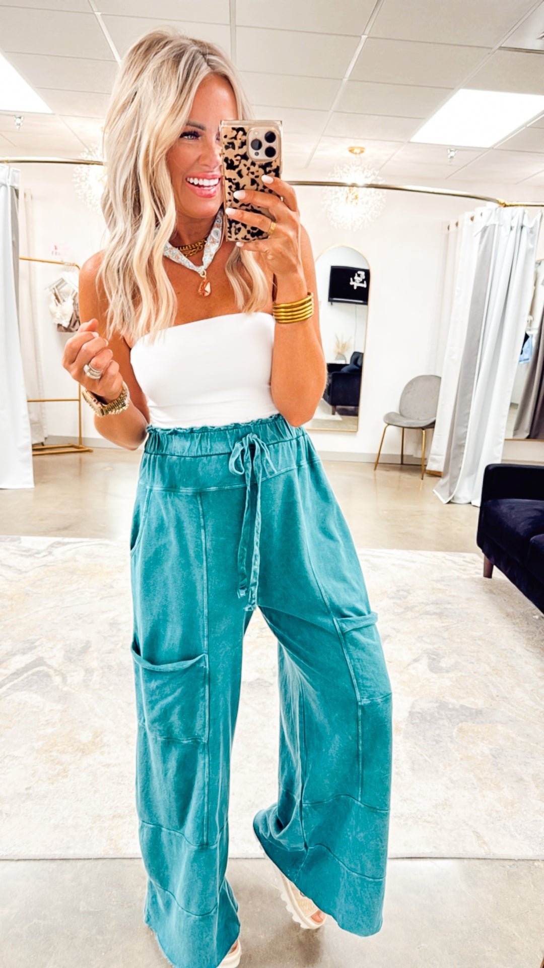 Basic Bandeau Top- White