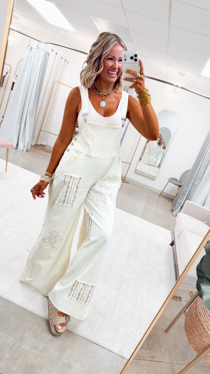 The Luma Patchwork Overalls