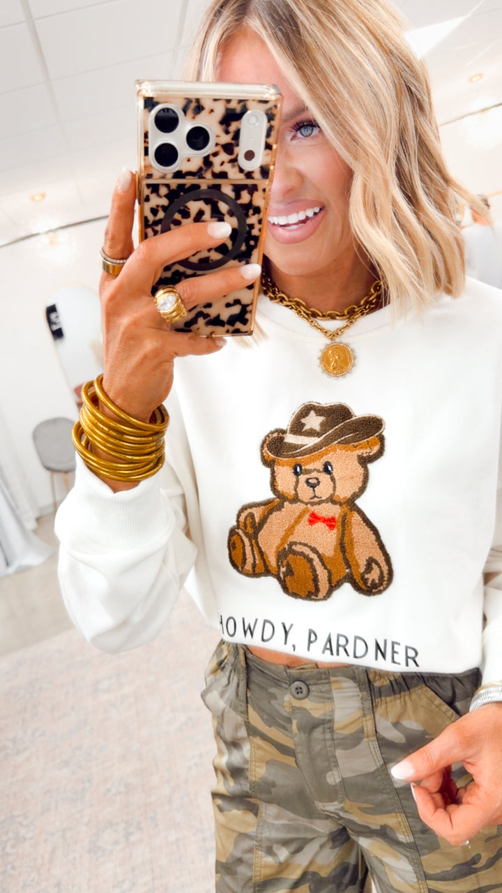 Teddy Western Sweatshirt