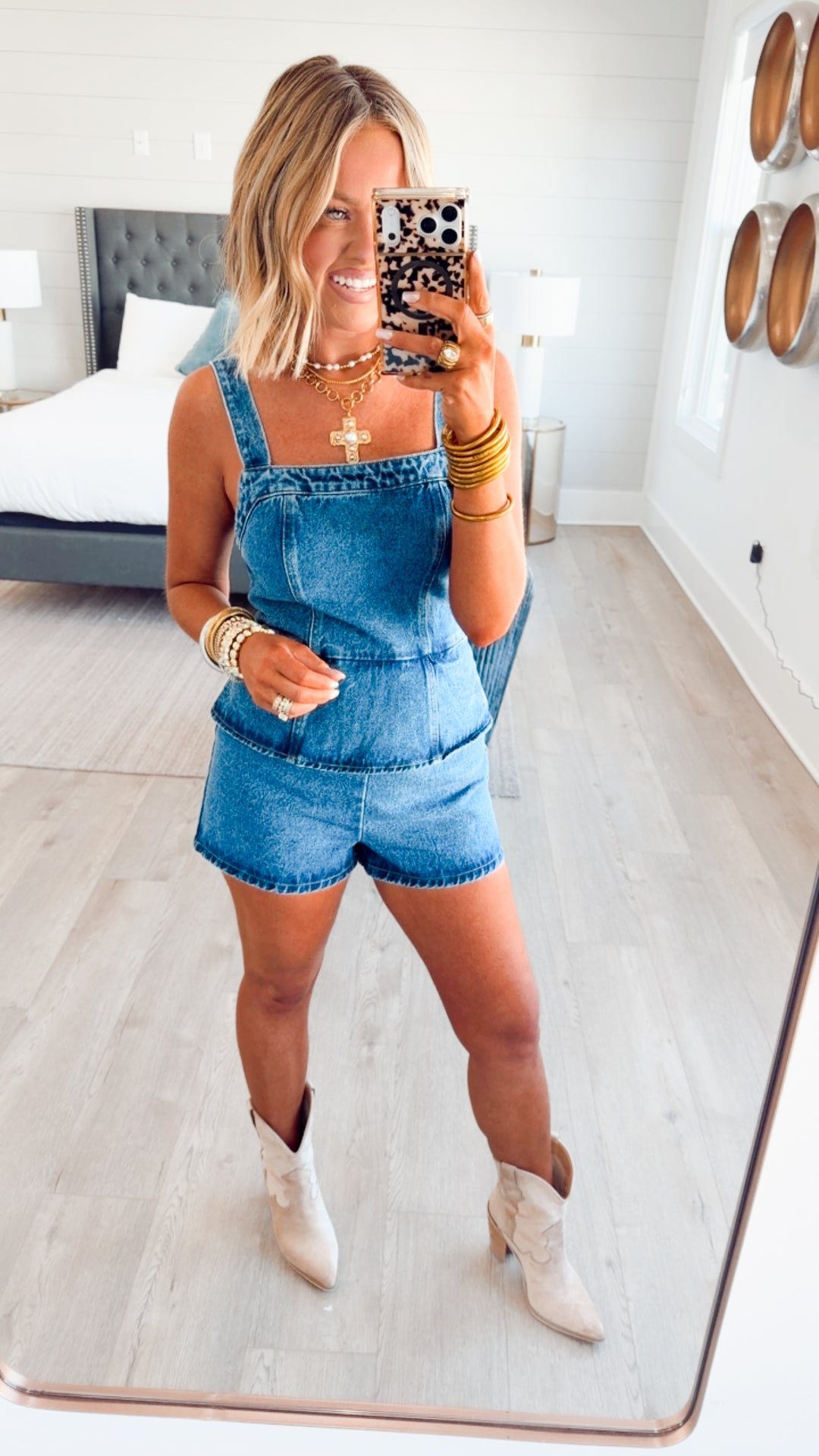 Southern Belle Peplum Romper