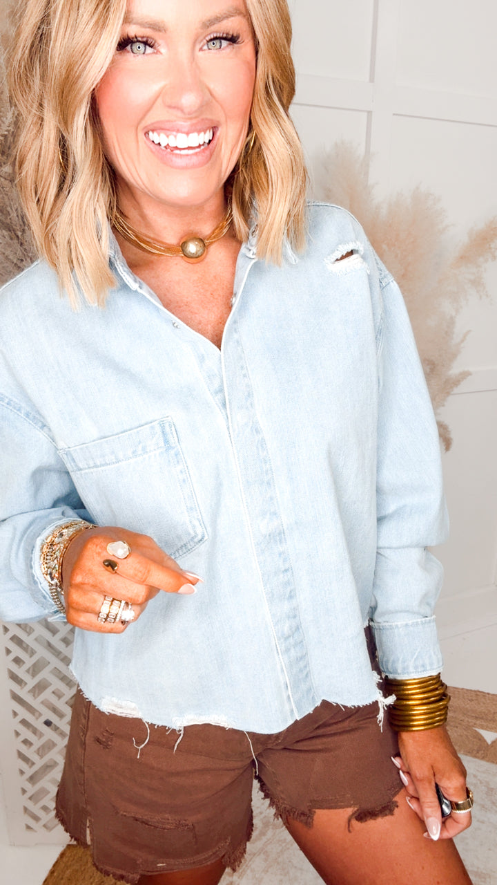 The Westlyn Denim Jacket-Light