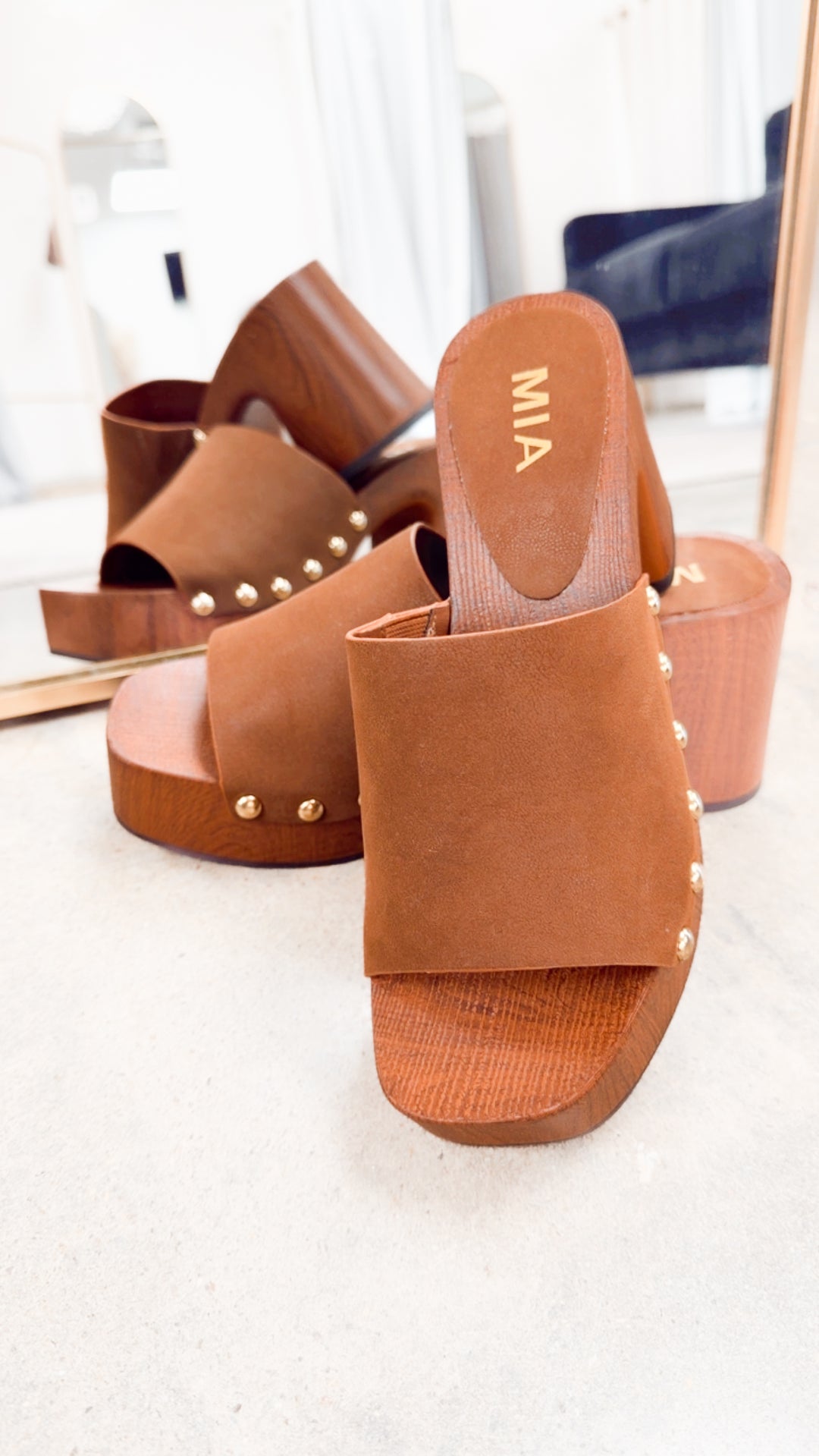 Emmerie Heels-Cognac