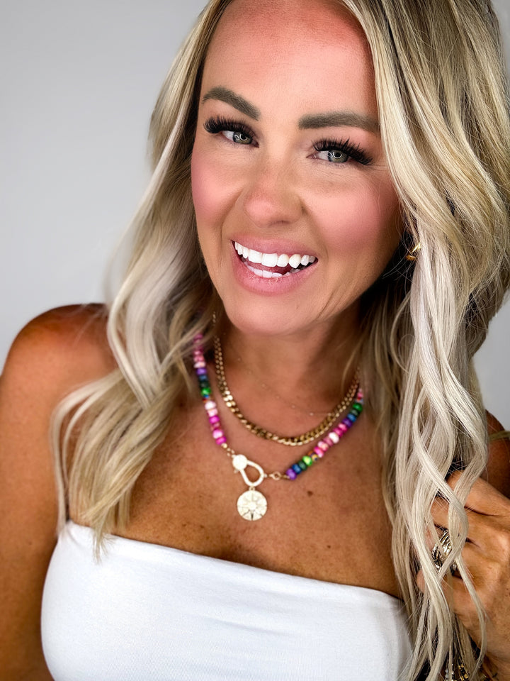 Cool Girl Gemstone Necklace