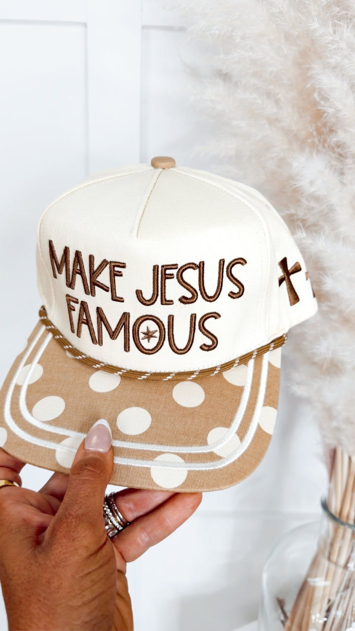 Make Jesus Famous Trucker Hat