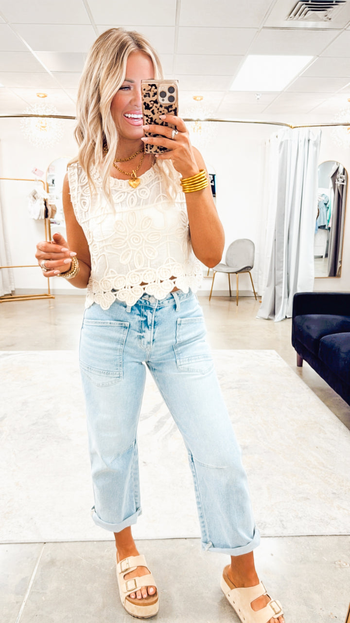 Kate High Rise Barrel Jeans