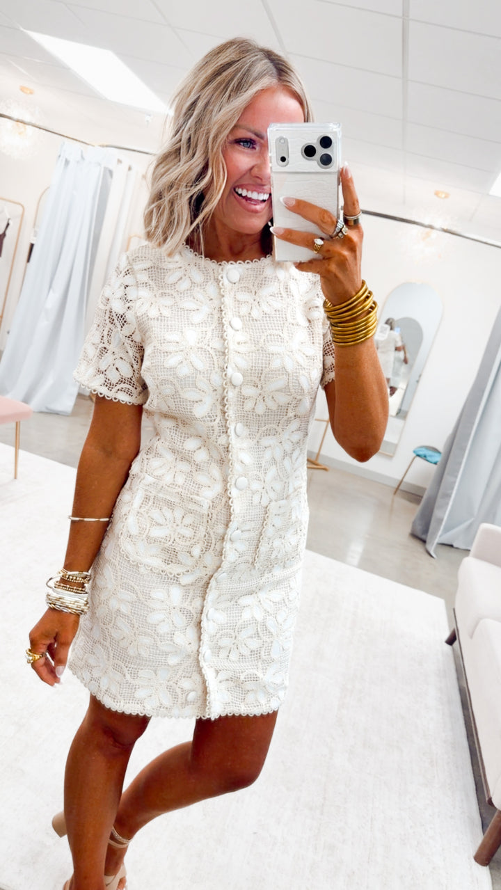 The Veranda Dress-Ivory
