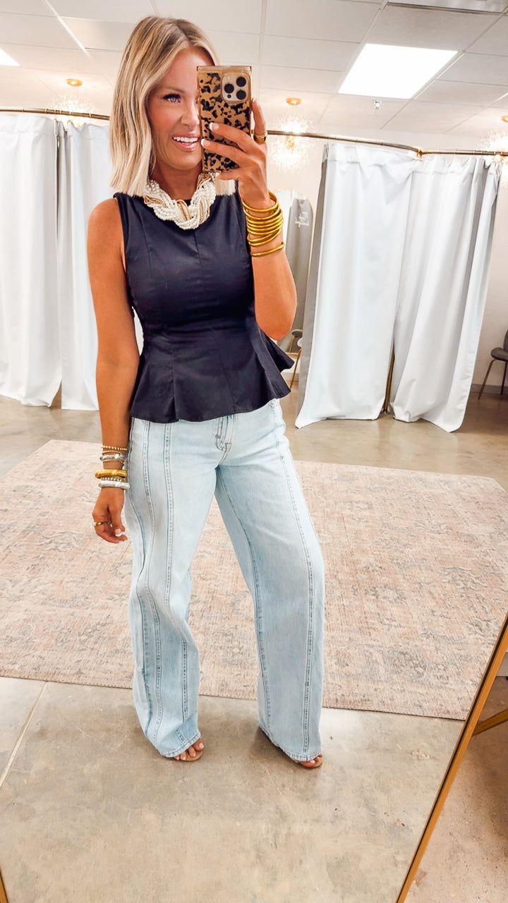 Sweet Serenity Top-Black