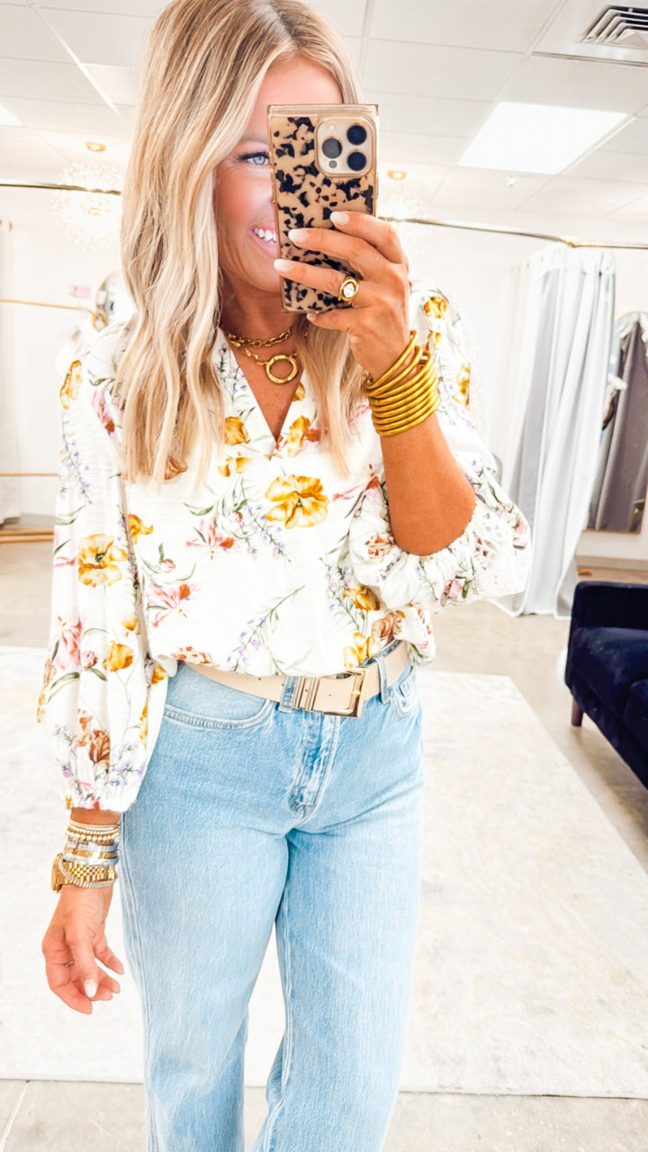 Everyday Floral Blouse