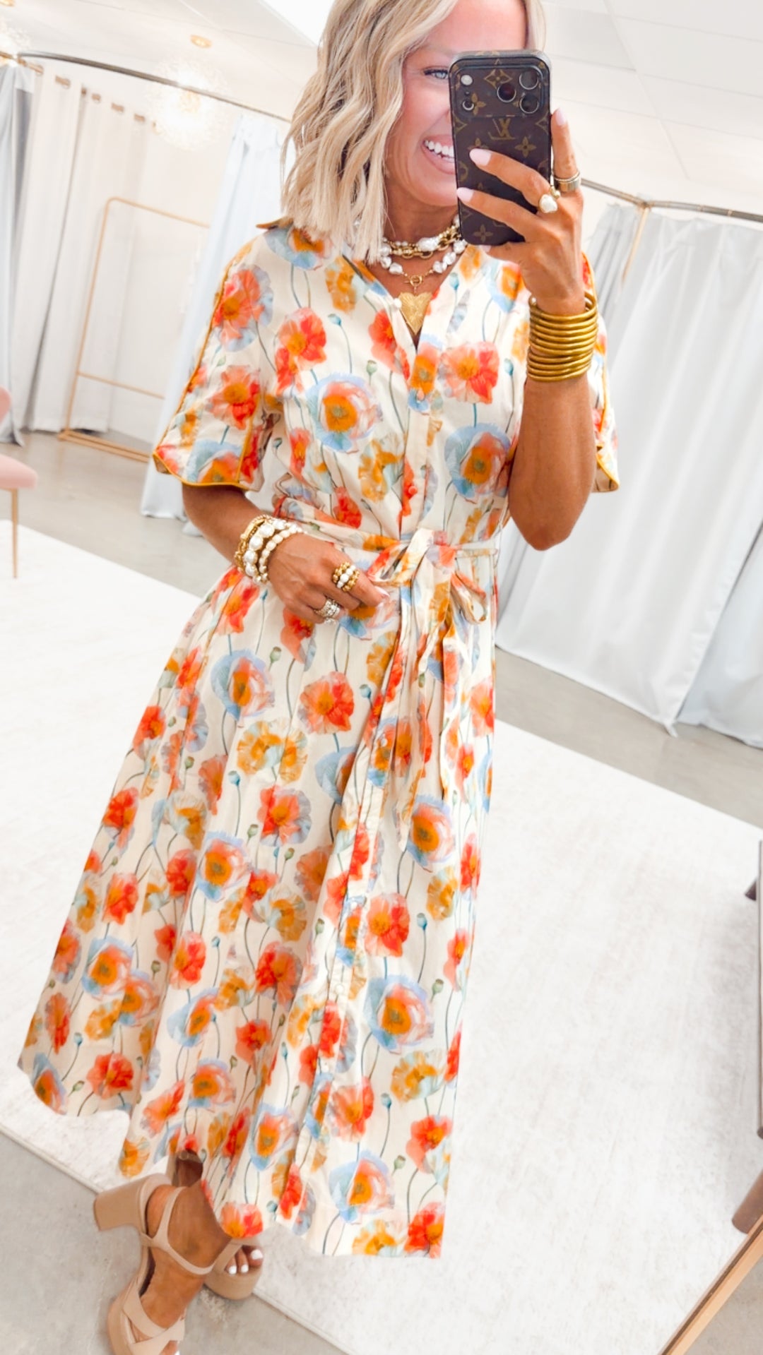 The Garden Grace Midi Dress