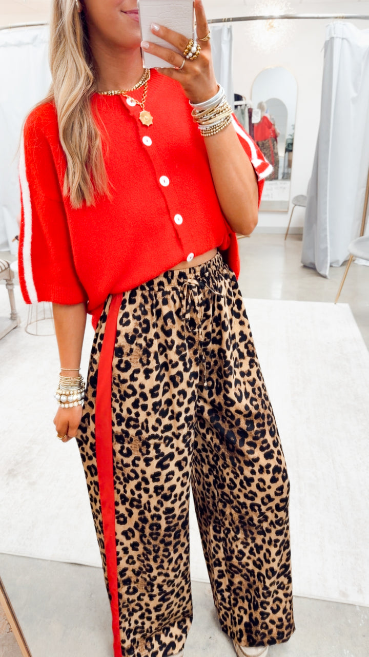 The Wild Statement Pants-Leopard