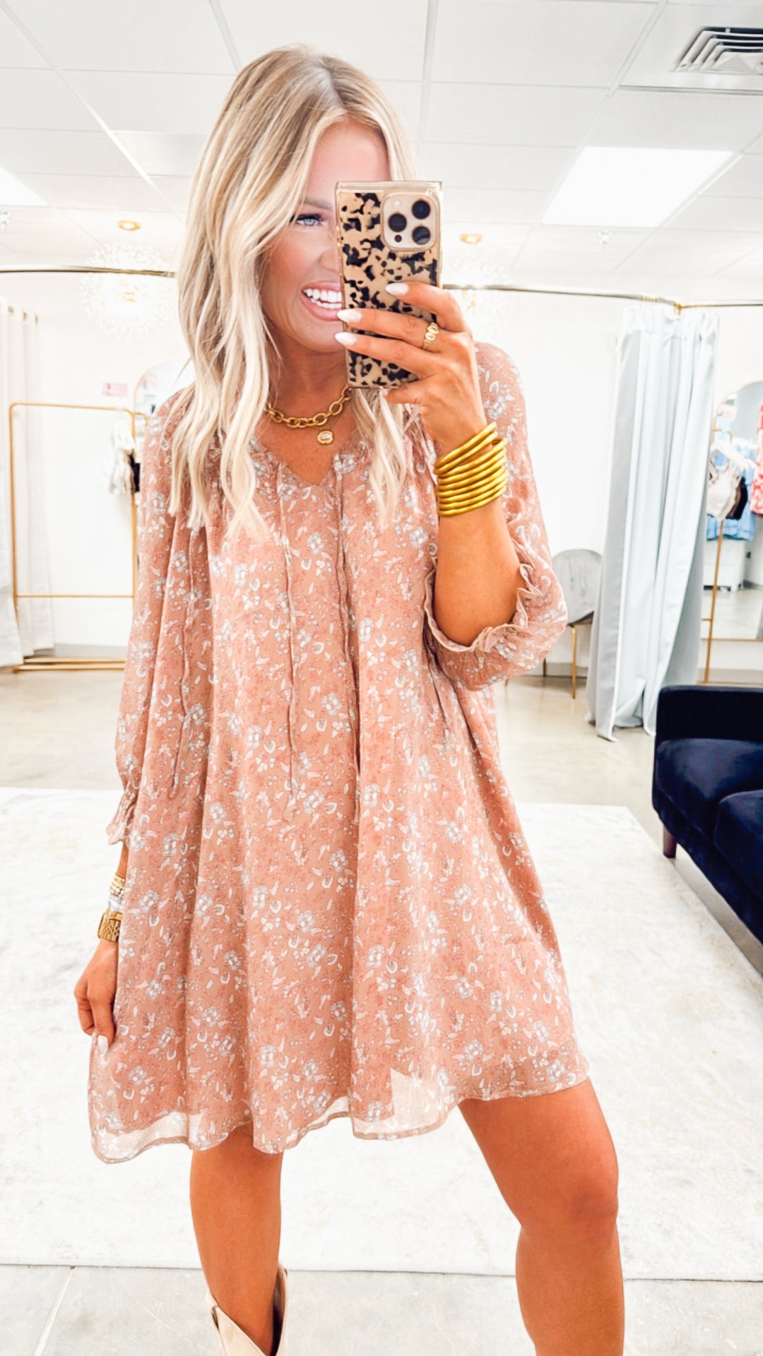Willa Floral Mini Dress