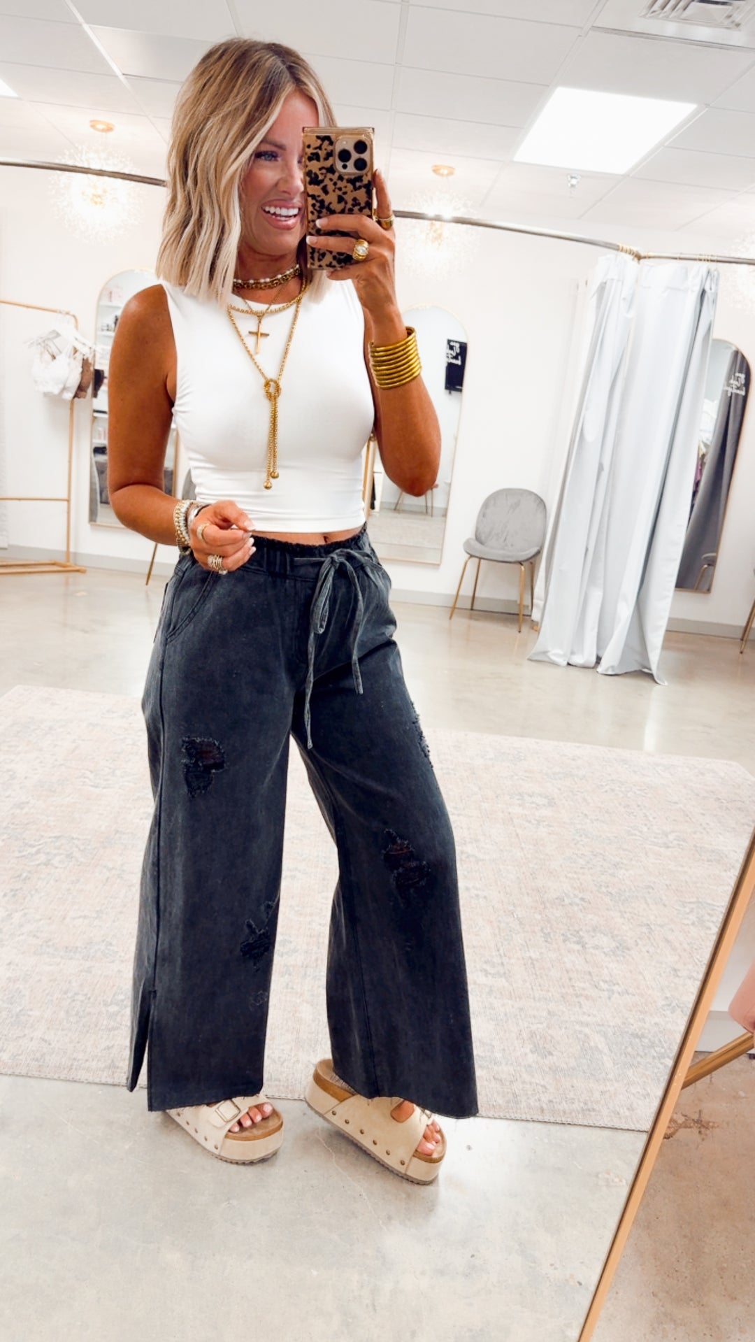 Sol Wanderer Jeans-Black