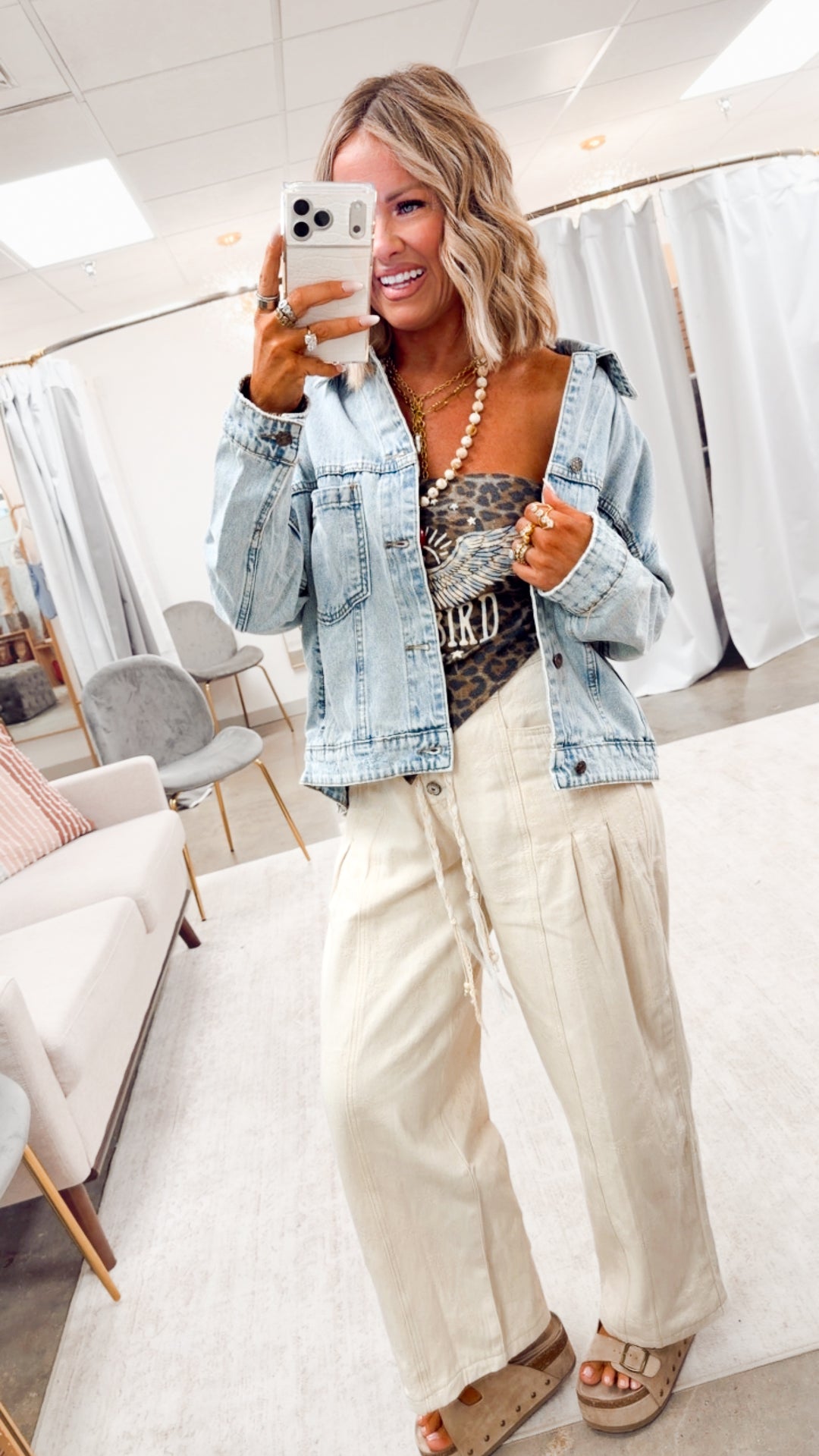 The Willow Haze Pants-Natural