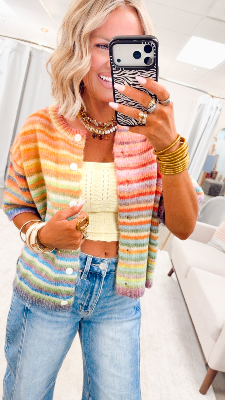 The Pretty Palette Cardigan Top