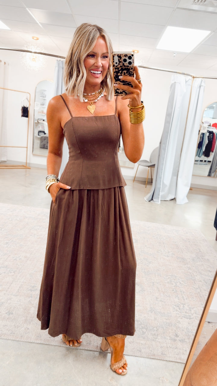 The Sinclair Cami Midi Dress