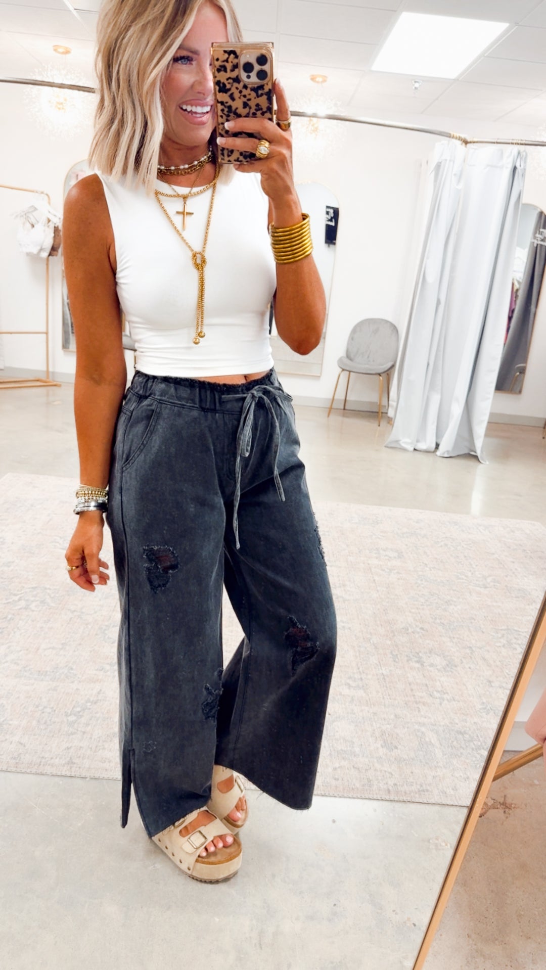 Sol Wanderer Jeans-Black