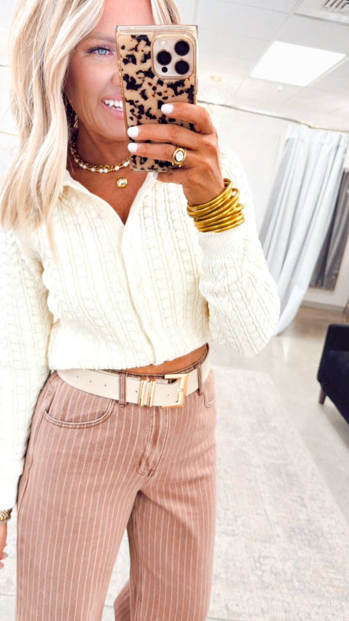 Axis Stripe Jeans