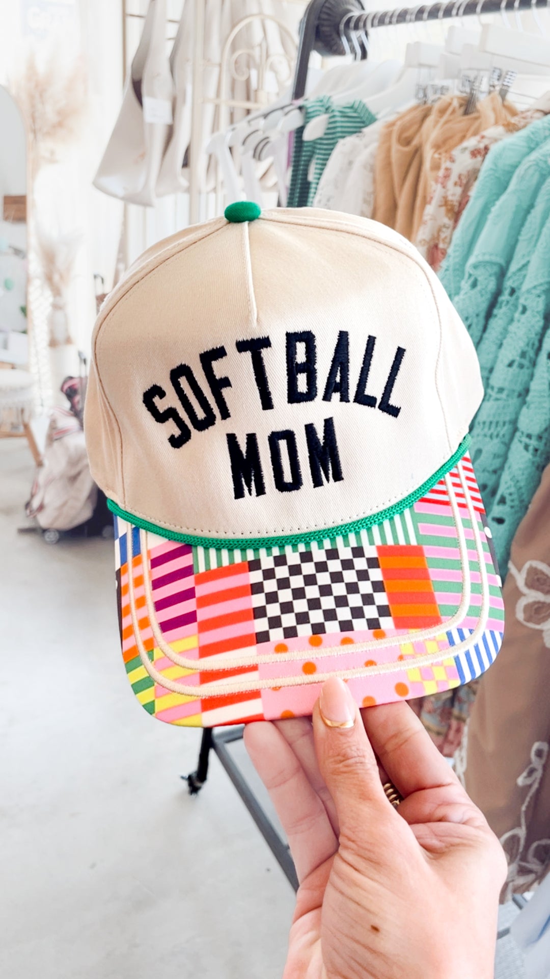Softball Mom Trucker Hat