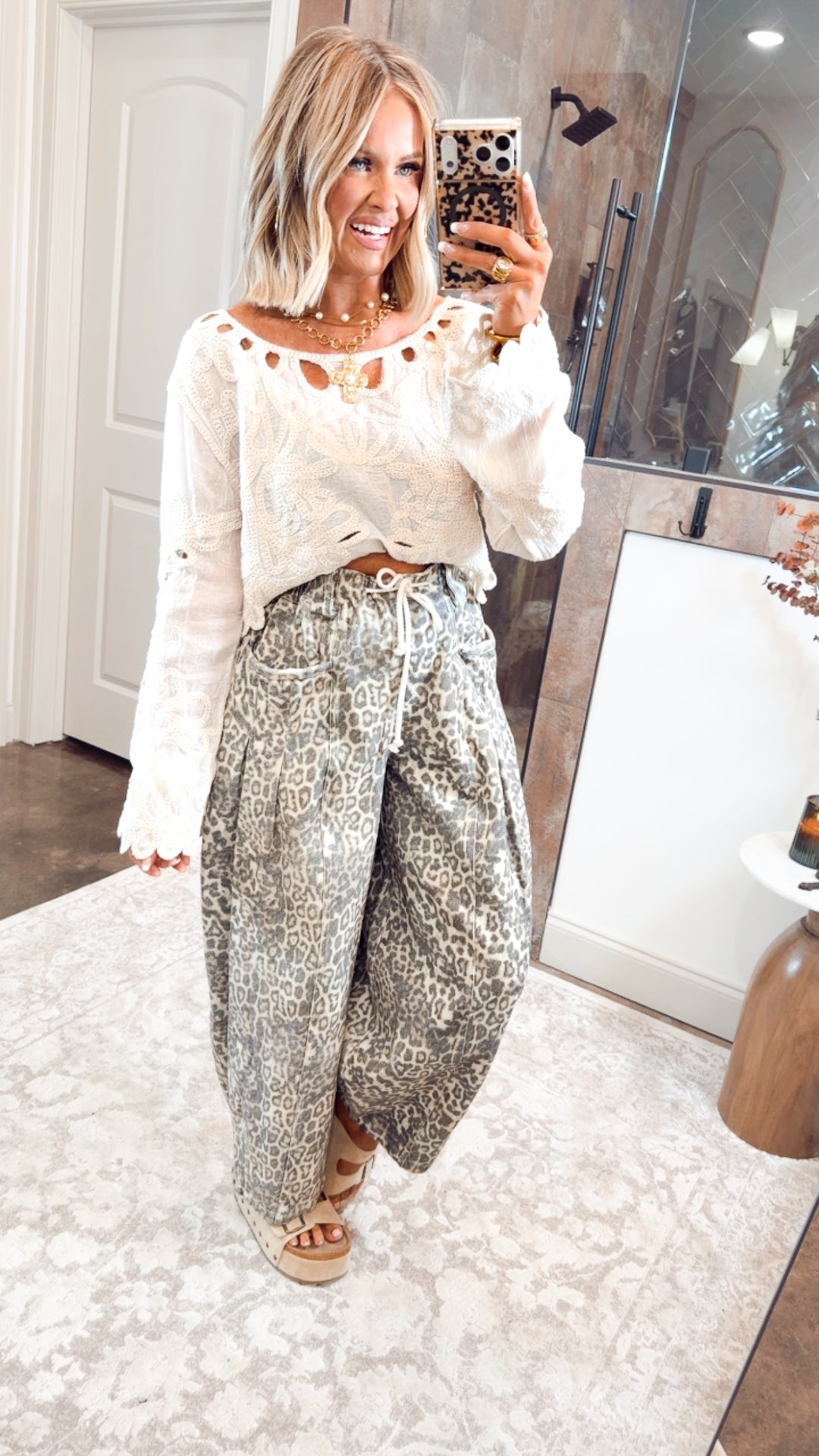 The Sandstone Crochet Top