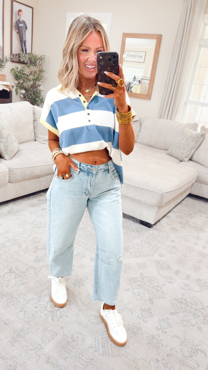 The Sammie Barrel Jeans
