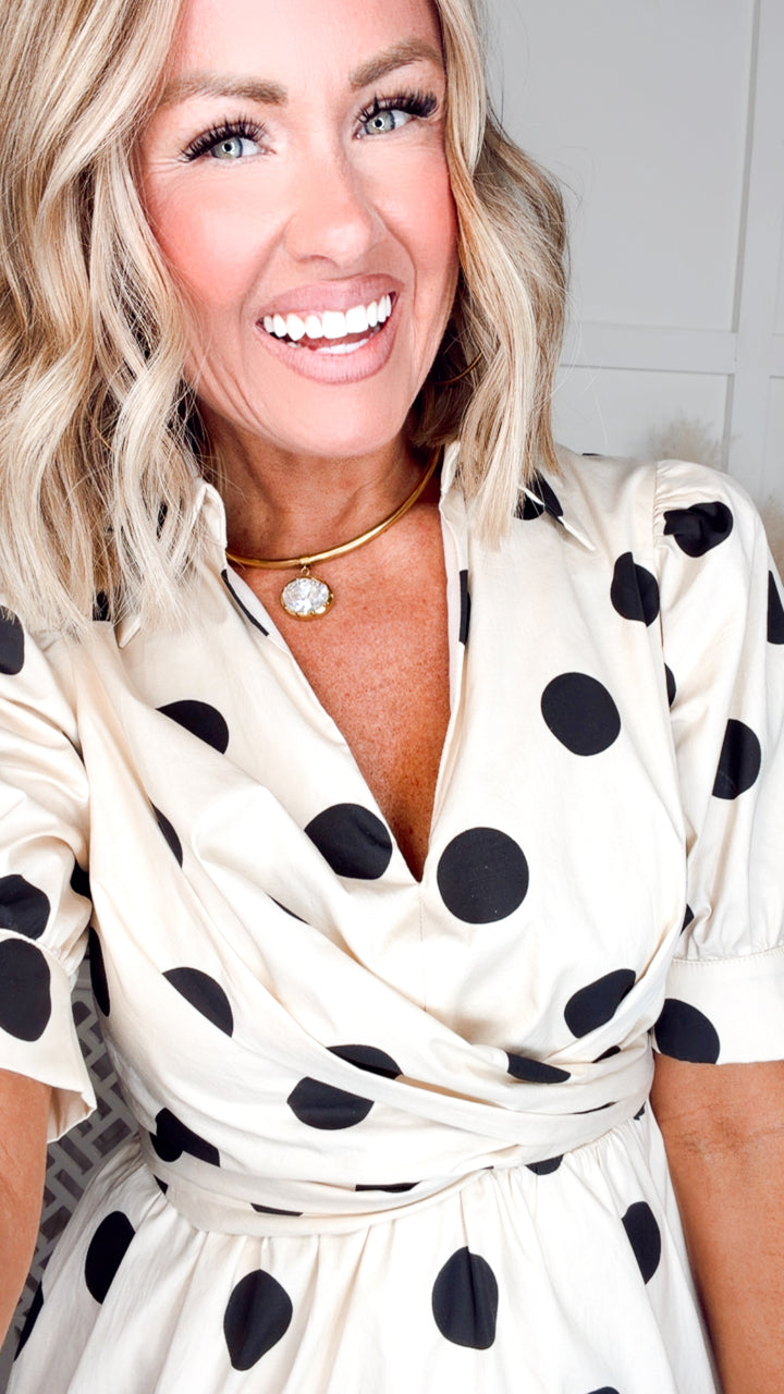 The Bianca Poplin Mini Dress