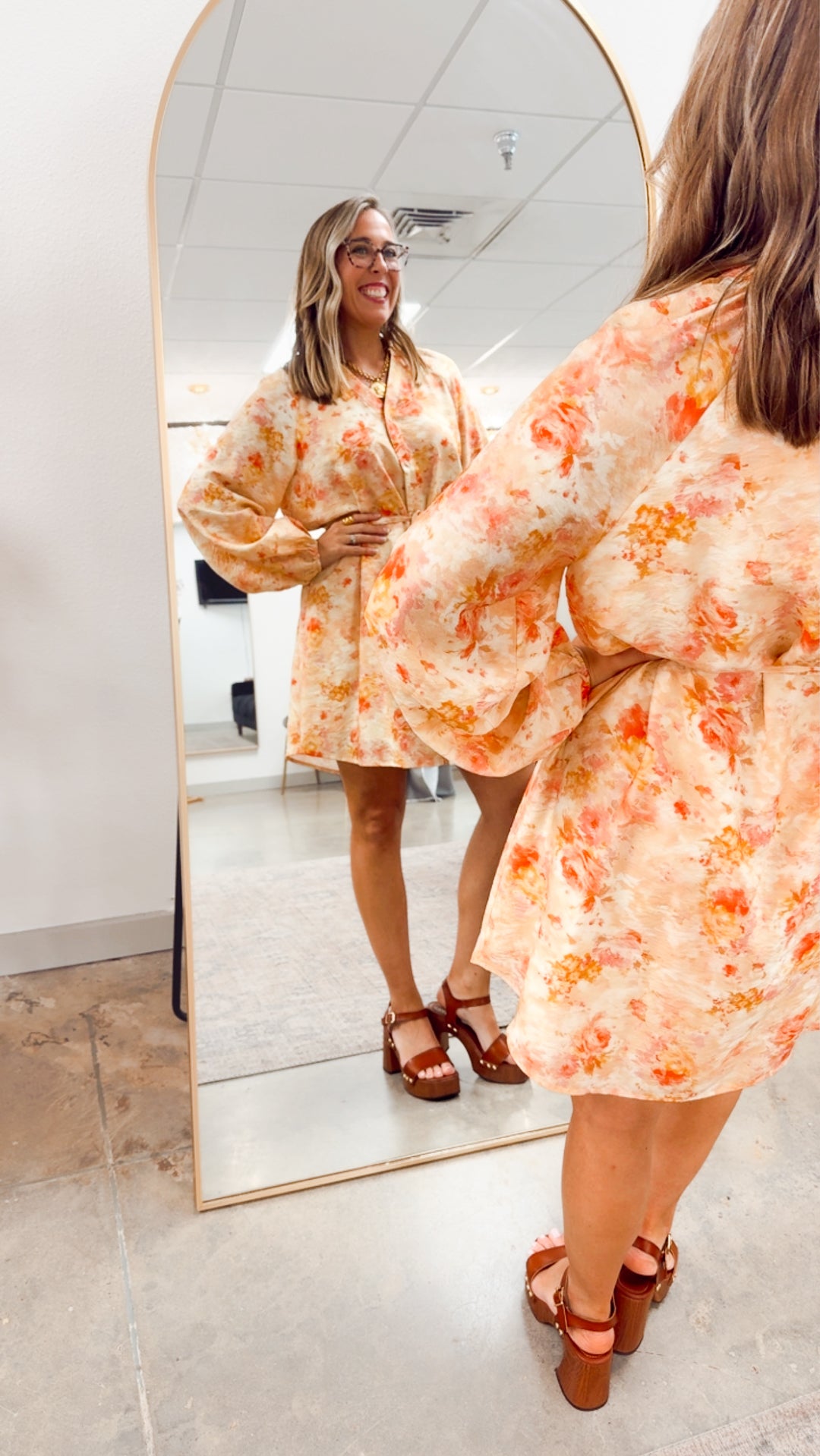 The Blushing Garden Mini Dress