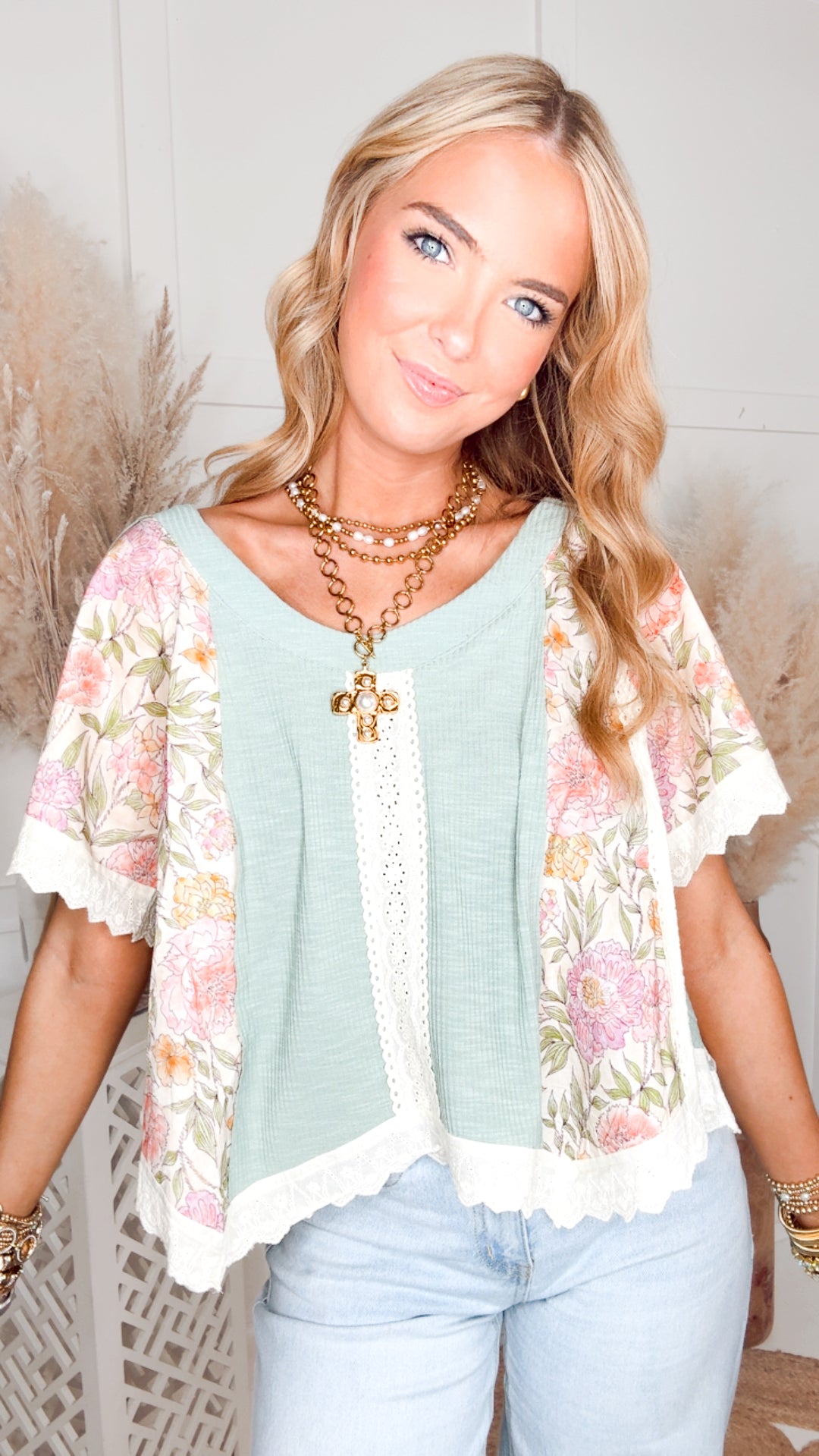 The Sage & Bloom Crop Top
