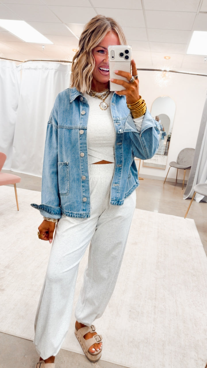 The Hardy Denim Jacket-Medium