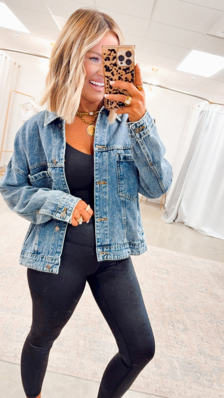 Oak Ridge Denim Jacket-Washed Denim