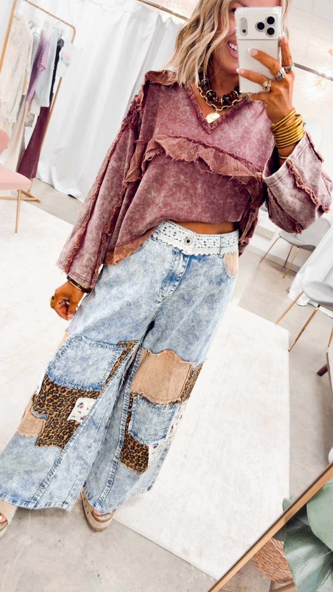 The Wild Card Pants-Denim