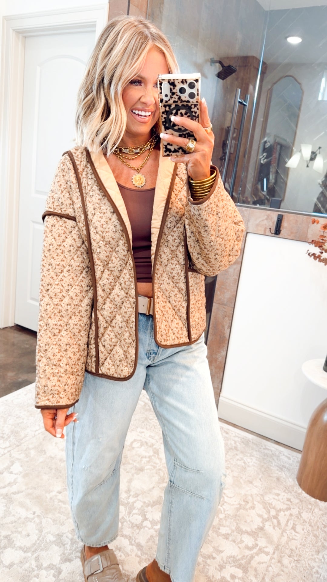 The Harvest Bloom Quilted Jacket