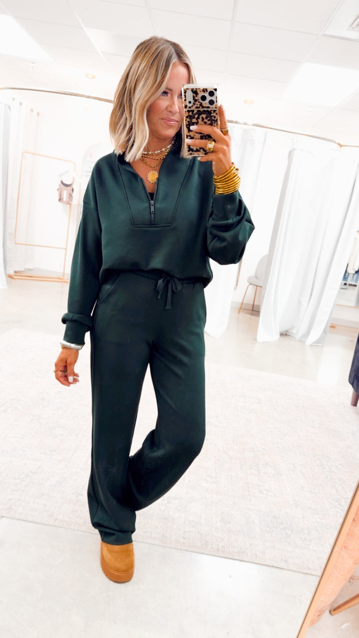 On The Go Joggers -Green