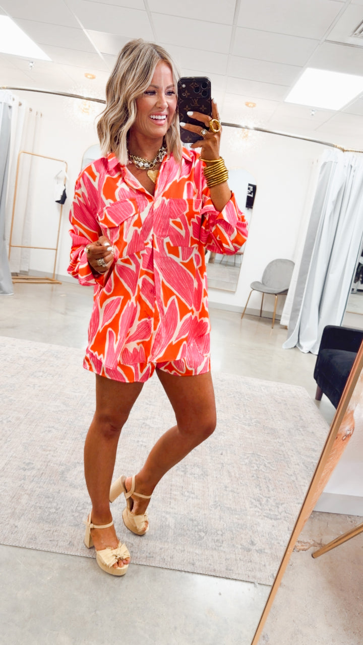 Island Tulip Tunic Top