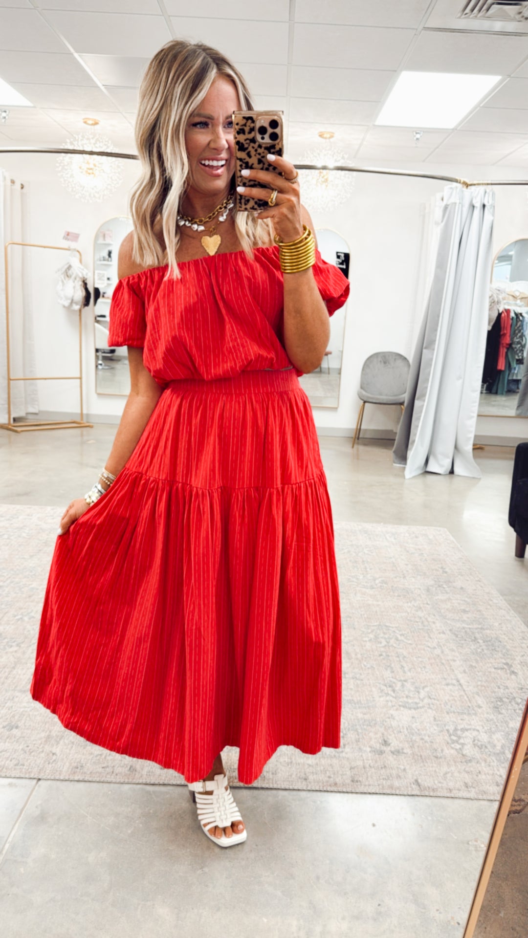Riviera Crop Top & Skirt Set