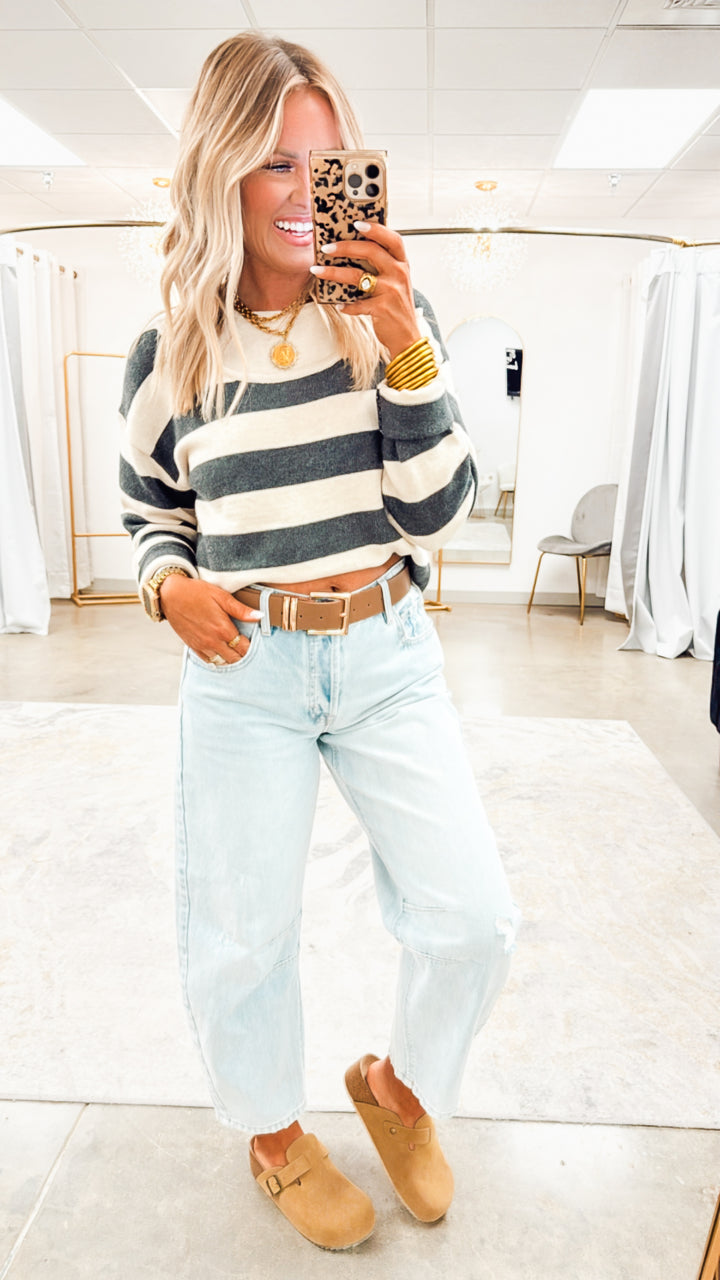 Harbor Haze Sweater