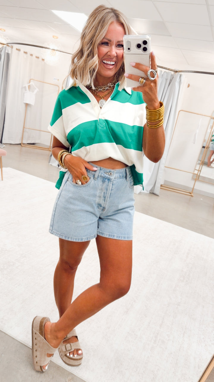 The Yacht Club Stripe Top