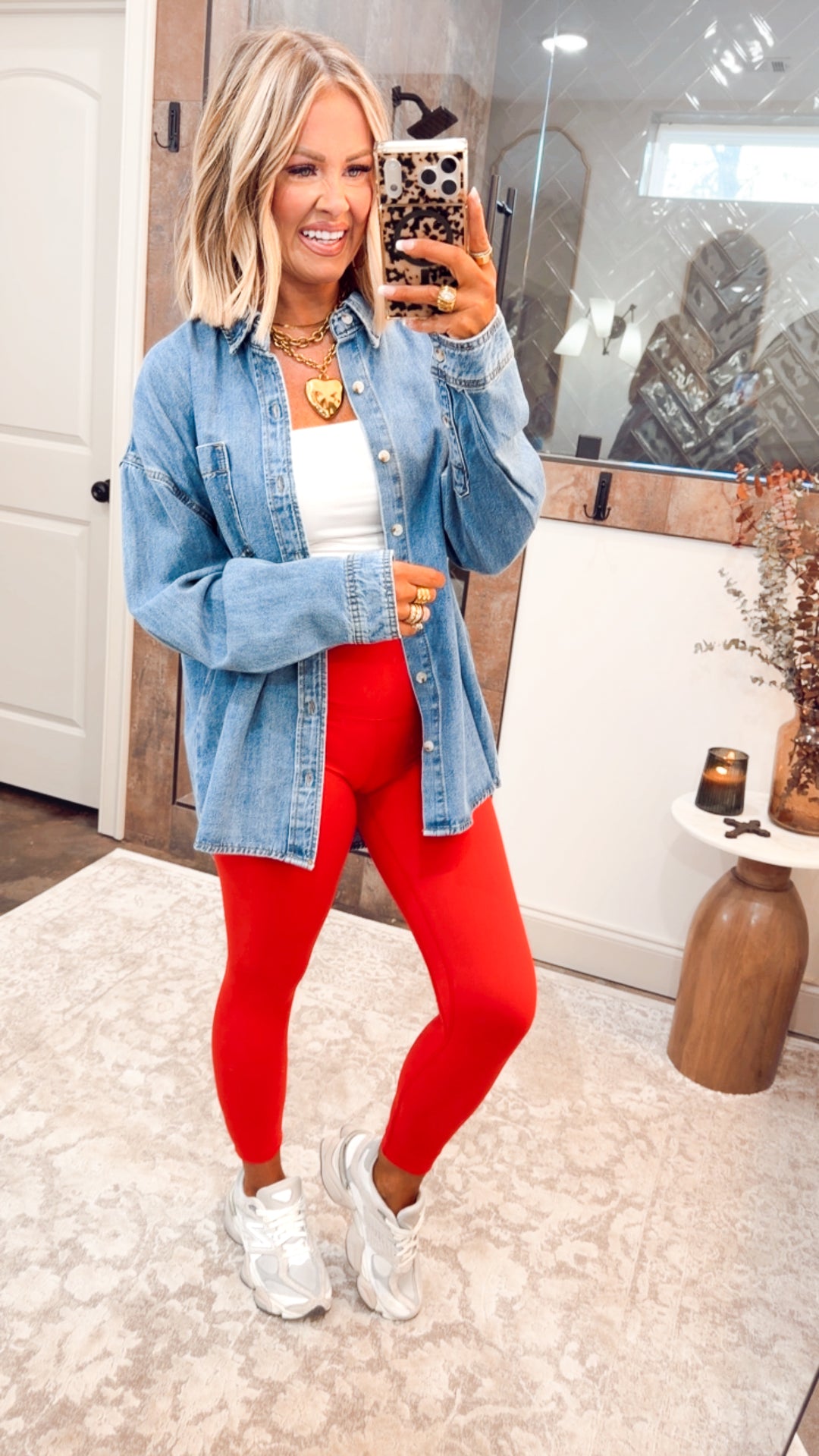 Parker Washed Denim Top