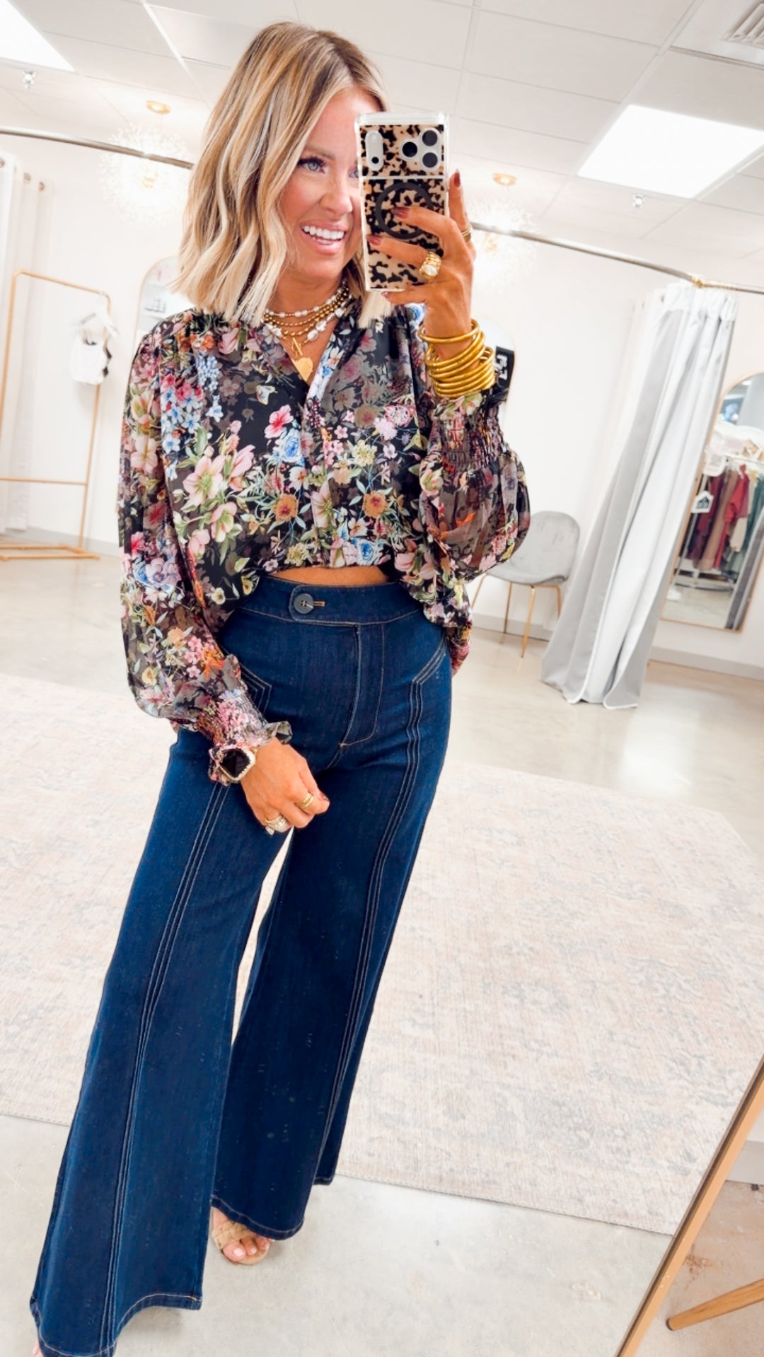 Capri Floral Blouse