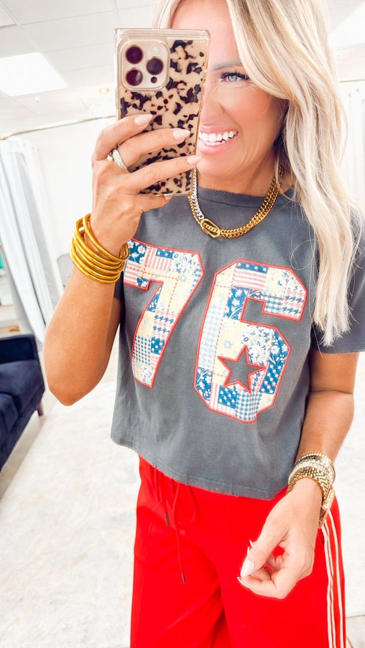 76' Cropped Tee