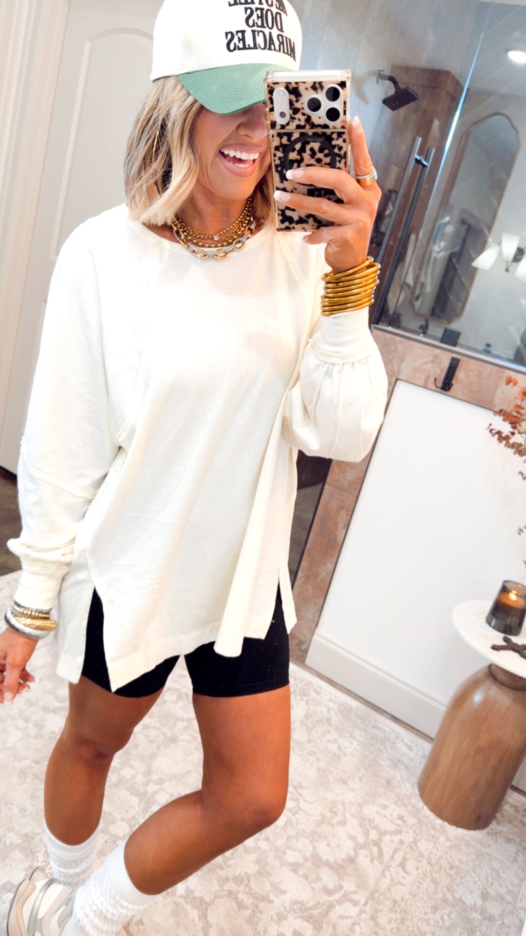 Everyday Layer Top-Cream