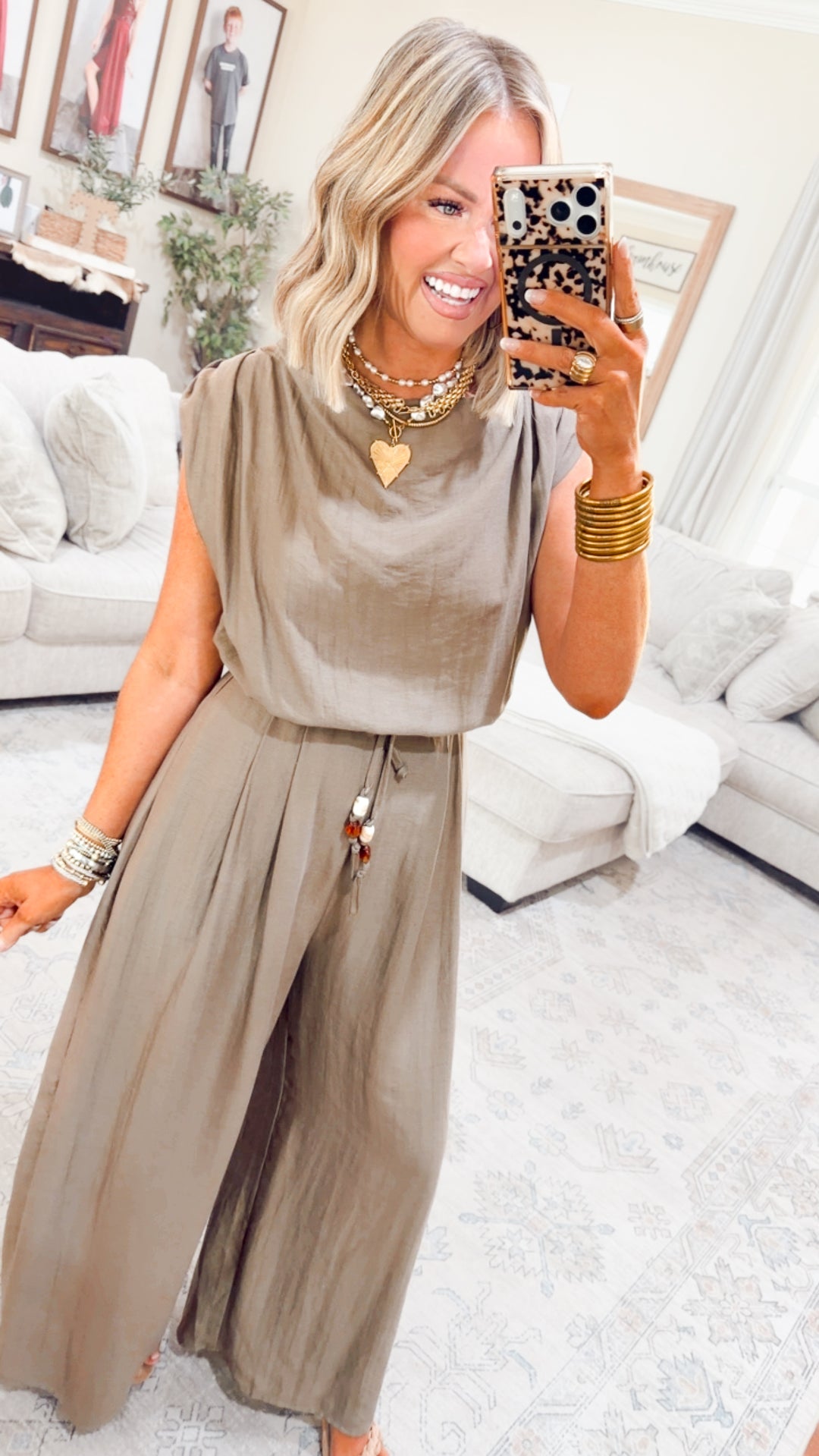 The Maren Relaxed Slub Jumpsuit