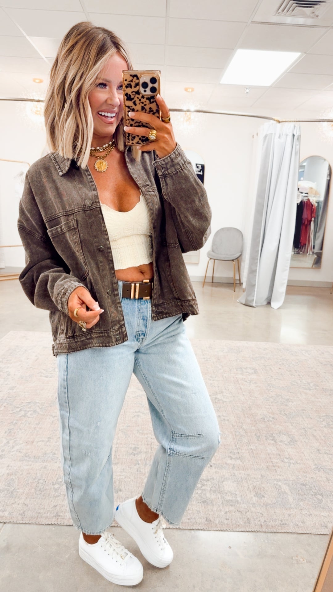 Oak Ridge Denim Jacket-Black Coffee