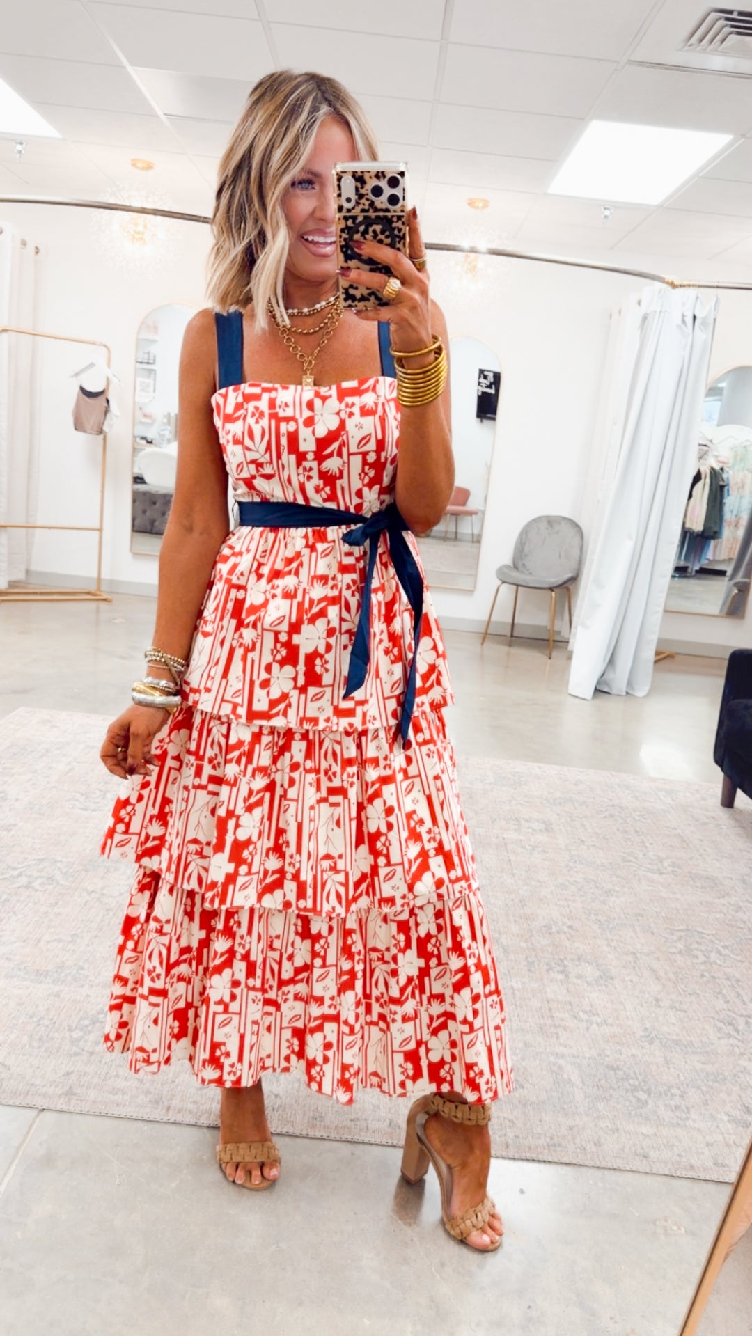The Abstract Aura Dress