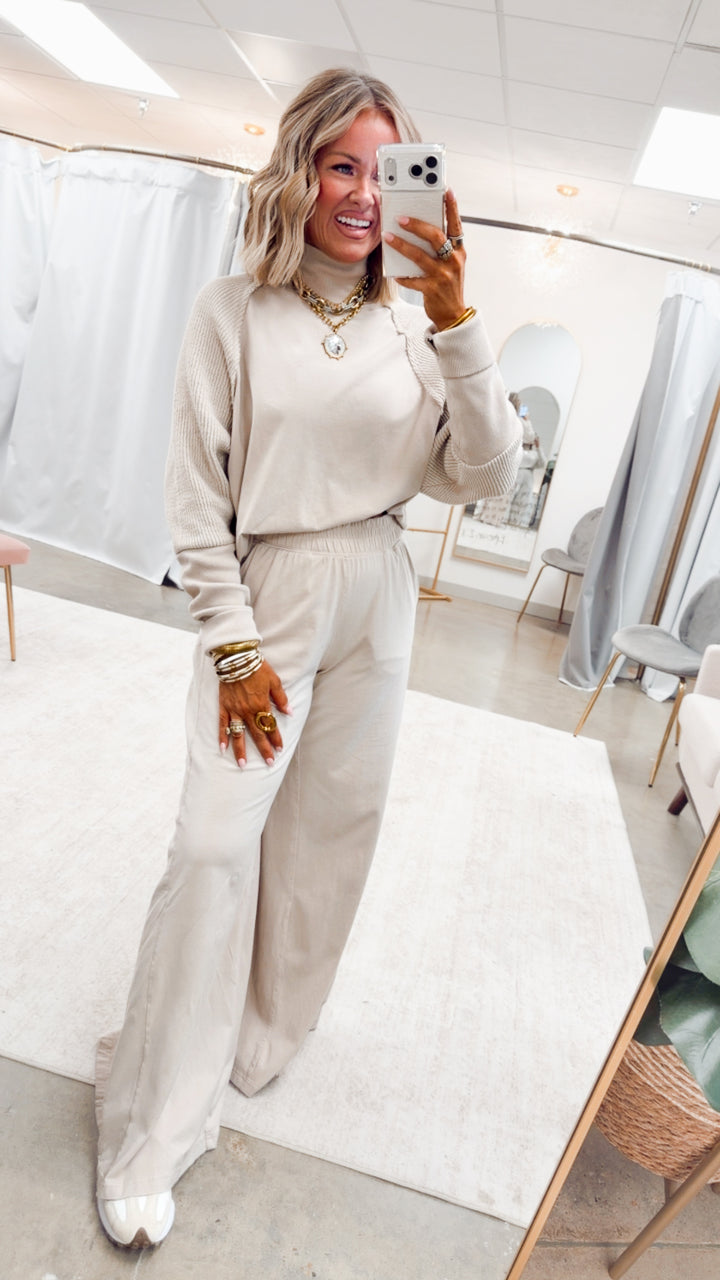The Luxe Comfort Set-Beige Taupe