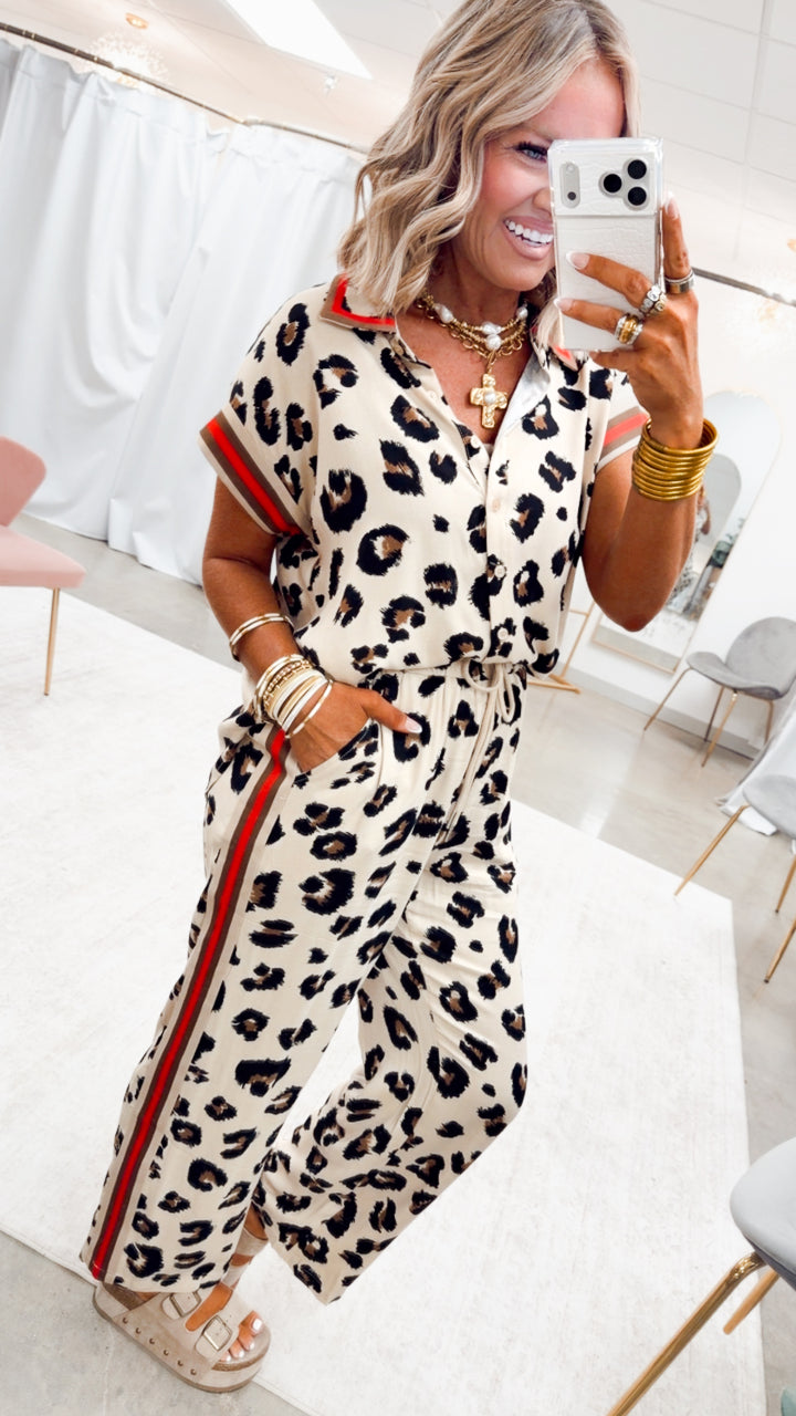 The Leopard League Pants Set