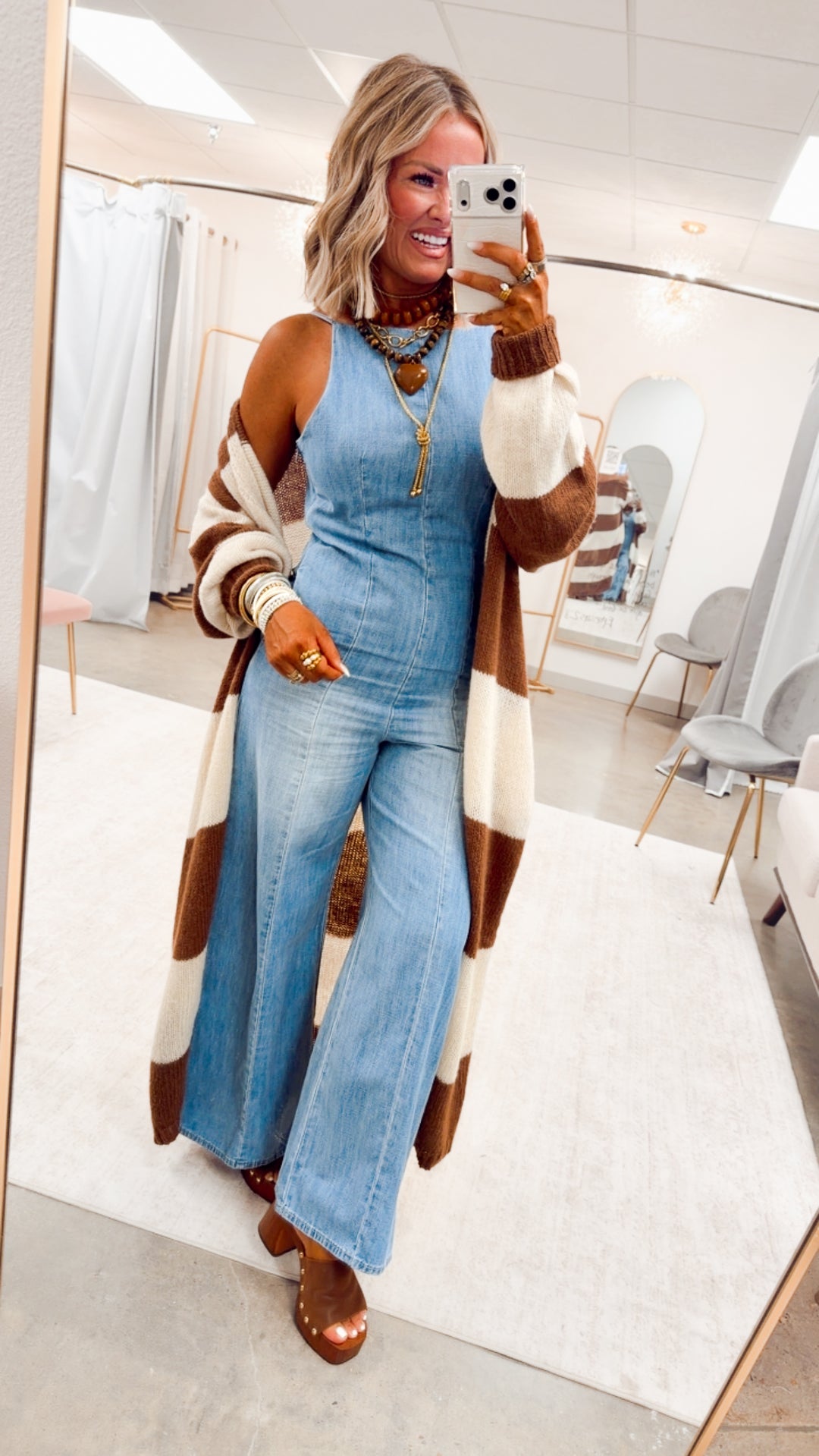 The Hollis Denim Jumpsuit