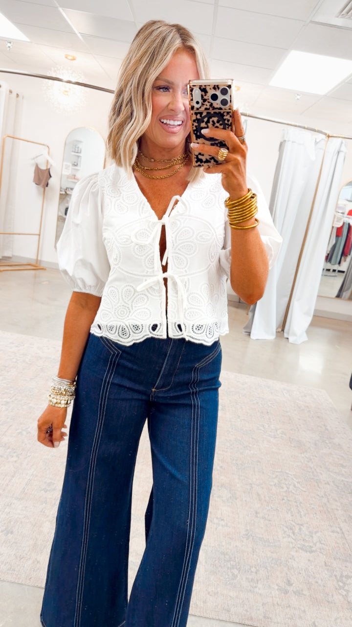 Estelle Eyelet Blouse